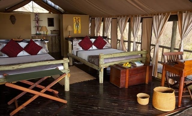 Katavi Wildlife Camp Bedroom