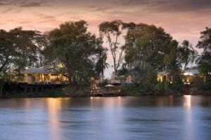 Zambia Thorntree River Lodge Exterior