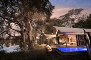 Zambia Thorntree River Lodge Exterior