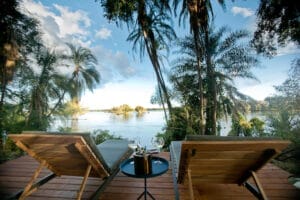 Zambia Thorntree River Lodge Balcony View