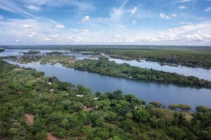 Matesi Victoria Falls Ariel View