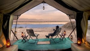Zimbabwe - Zambezi Expeditions Tent View