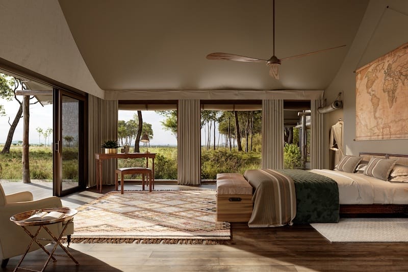 Paradise Plains Tent Interior
