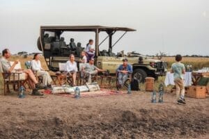 Asanja Grumeti Camp Sundowner