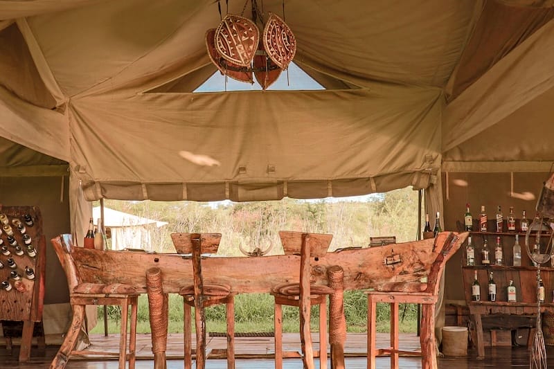 Asanja Moru Camp - bar