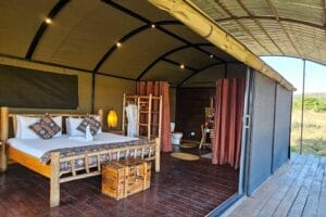 Asanja Moru Camp - tent exterior