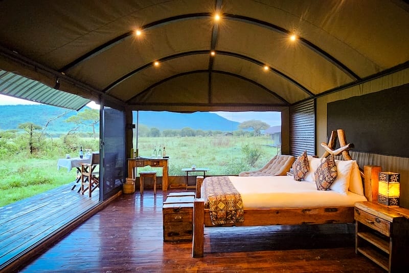 Asanja Moru Camp - tent view