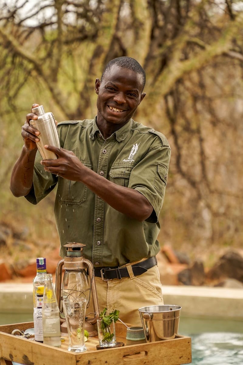 Asanja Ruaha Camp - Cocktails! | Gamewatchers Safaris Asanja Ruaha Camp - Cocktails!