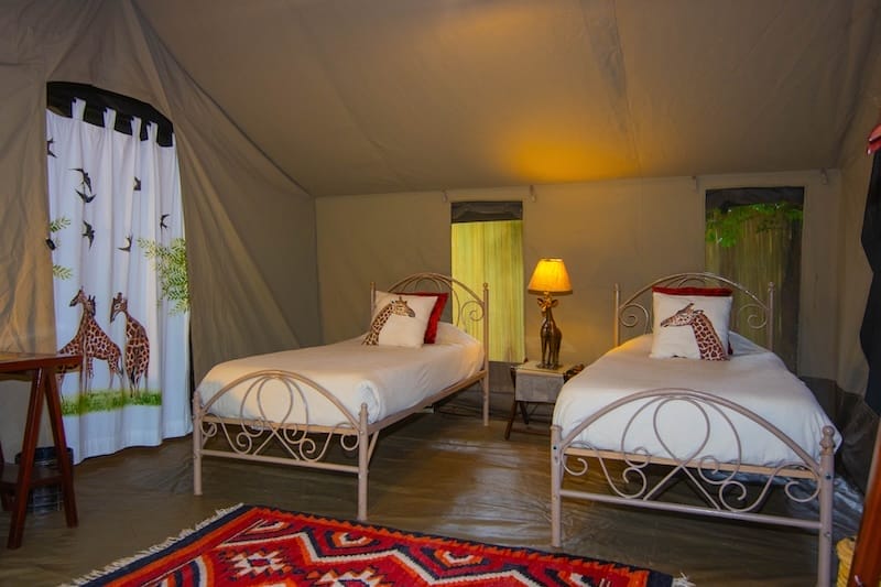 Nairobi Tented Camp - Tent Interior