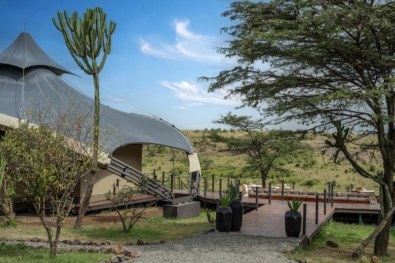 Mahali Mzuri Entrance
