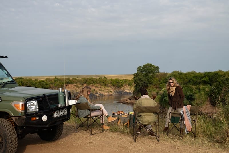 Entim Private Camp - Bush Breakfast