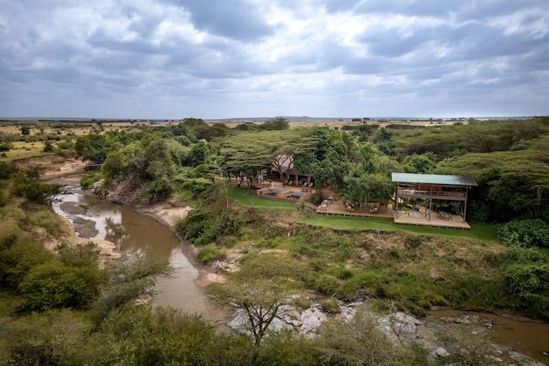 Ilkeliani Camp Ariel View