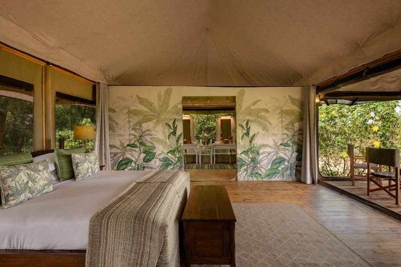 Ilkeliani Guest Tent Interior