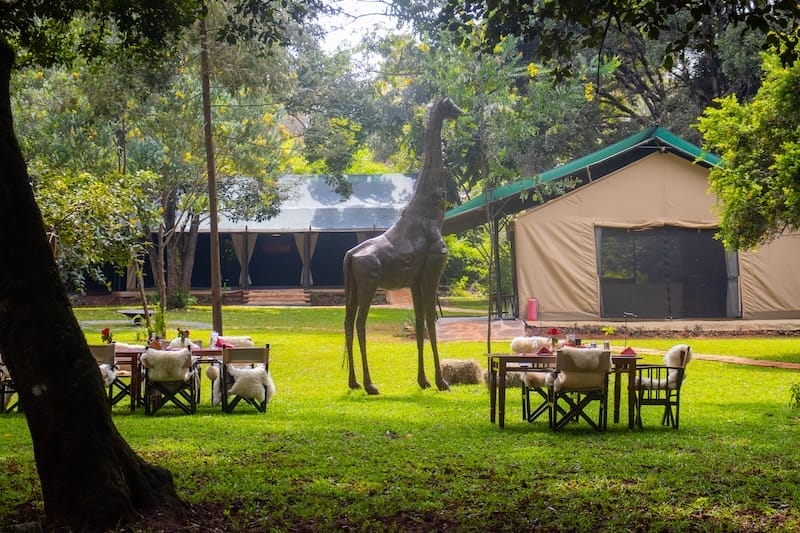Nairobi Tented Camp Exterior and Garden