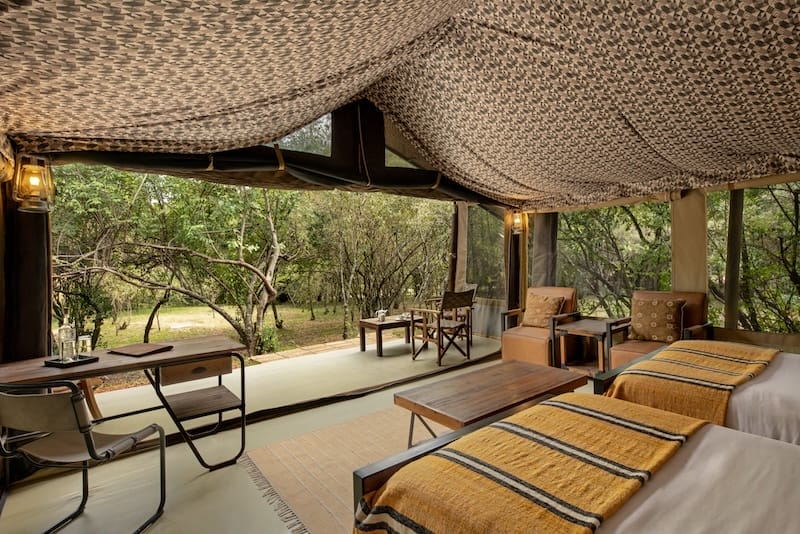 Lerai Safari Camp - Tent Interior