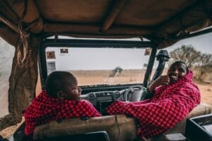 Ol Kinyei Conservancy - Maasai Guides - photo credit Vlad Tchompolov