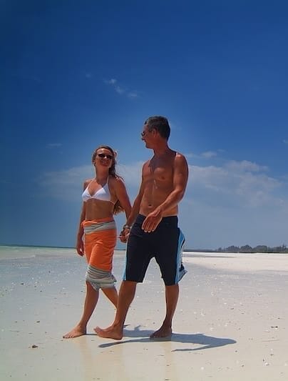 Pinewood Village Couple on the beach