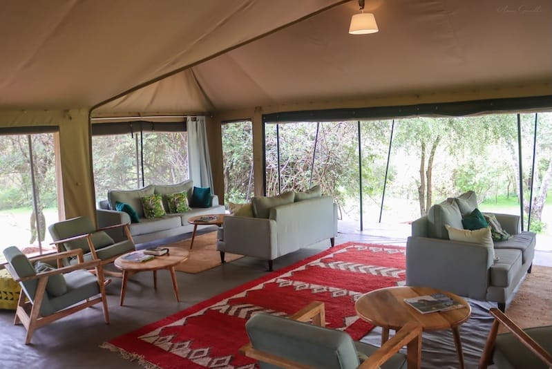 Porini Mara Camp - Mess Tent & Dining