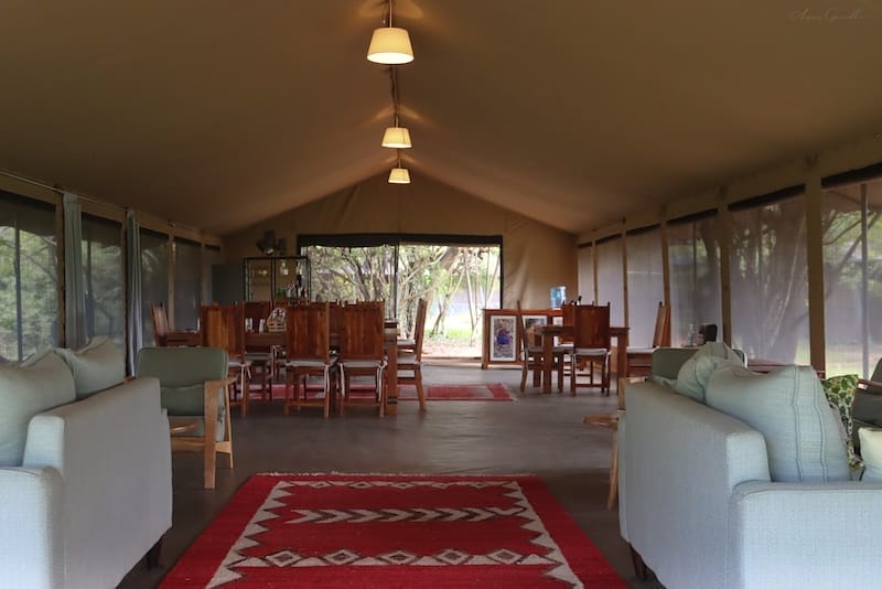 Porini Mara Camp - Mess Tent & Dining