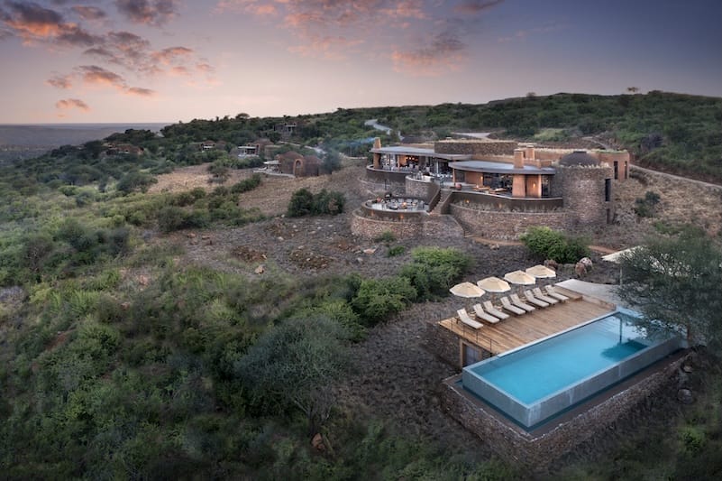 &Beyond Suyian Lodge - Ariel View Of Lodge & Pool - photo copyright &BEYOND