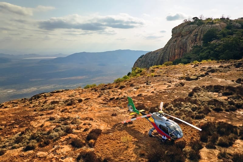 &Beyond Suyian Lodge - Helicopter Excursions - photo copyright &BEYOND