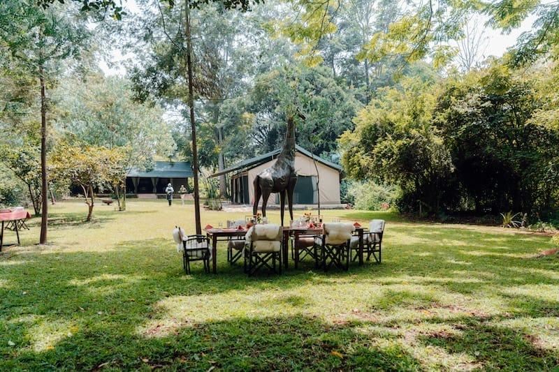 Nairobi Tented Camp - Garden - photo credit Céline and Sacha