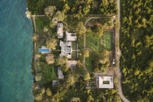 Sirai Beach House - Ariel View