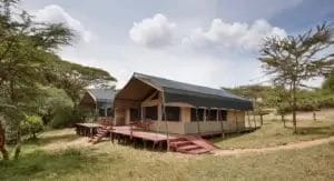 Family Tent at Porini Mara Camp in Ol Kinyei Conservancy Kenya