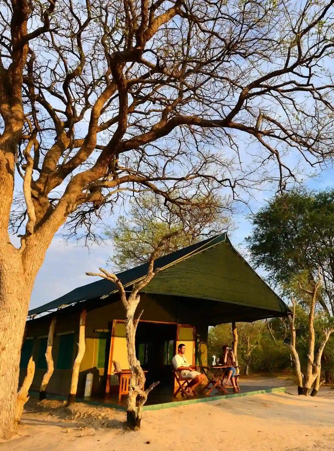 Guest Tent at Bomani Tented Lodge, Zimbabwe