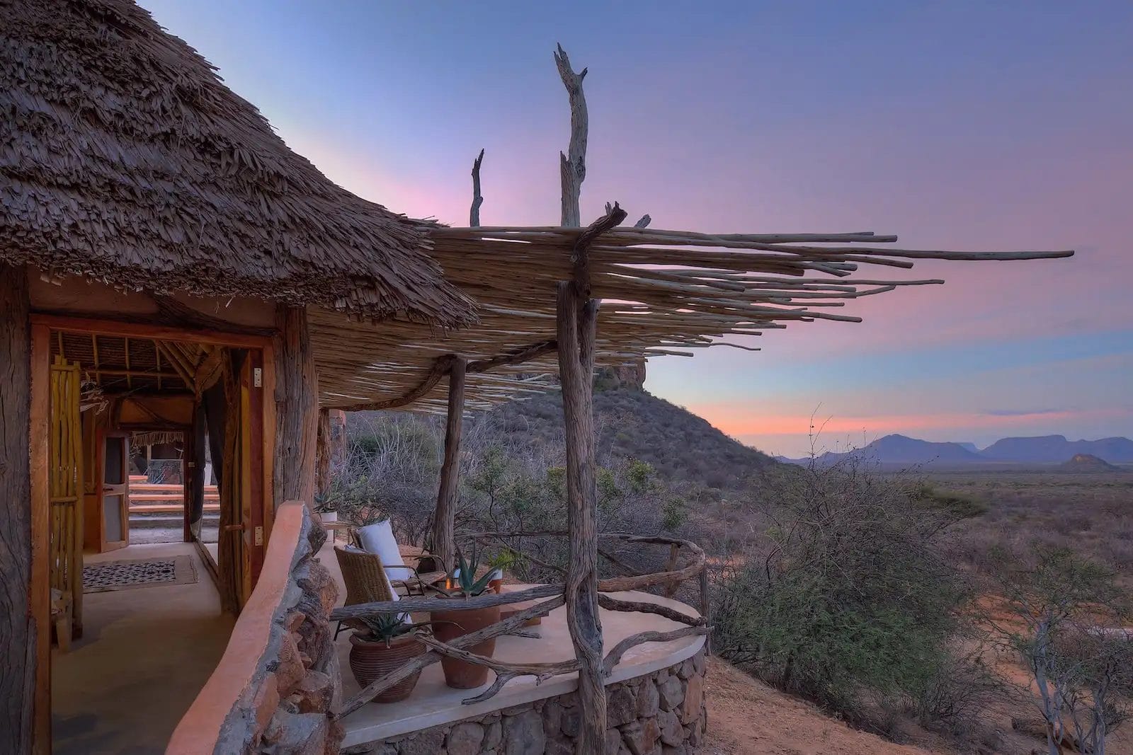 Sunrise at Reteti House in Kenya I photo credit Stevie Mann.