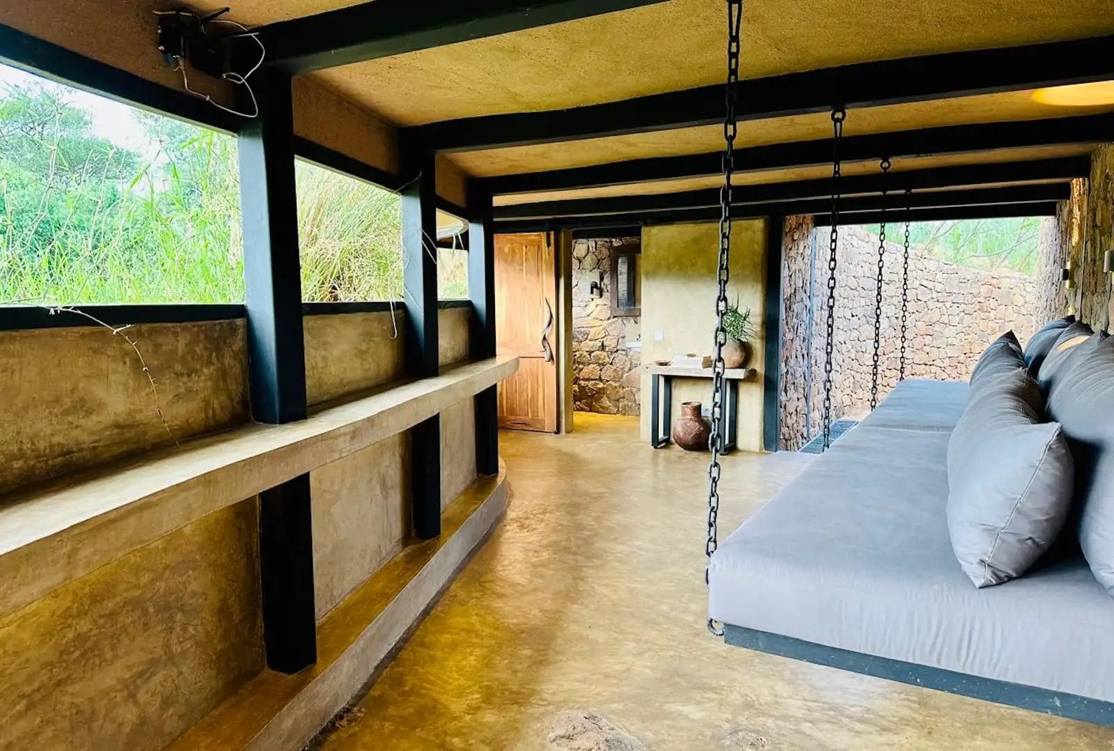 Wildlife and photography hide at Kalepo Camp Kenya